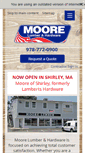 Mobile Screenshot of moorelumber.com